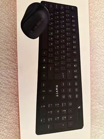 HAVIT KB277CCM-MSA Wireless Keyboard and Mouse Combo - New/Sealed Box