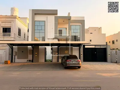 Villa for sale opposite a garden, including registration fees, electricity, water and air condition
