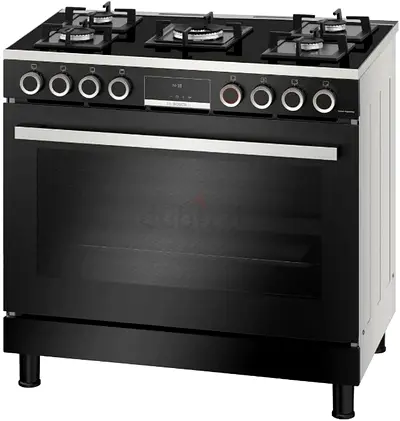 Bosch series 8 Gas Cooker Black