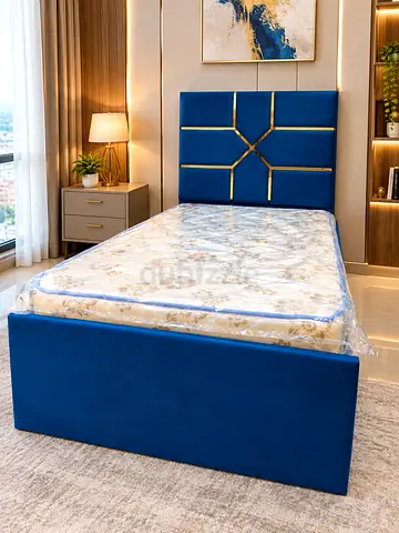 Single Bed With Mattress New For Sale