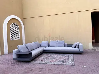 As like New condition Minotti Italian L shape sofa