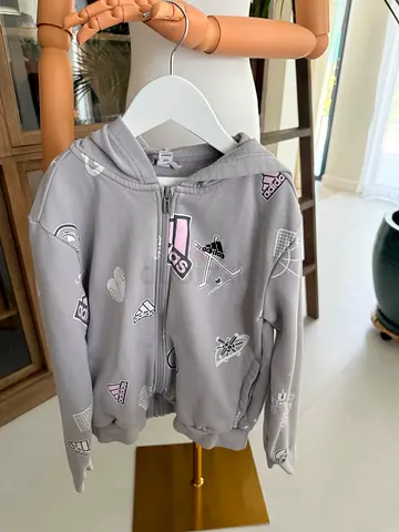 Adidas girl hoodie size s
