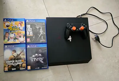 Playstation 4 Pro 1TB - with PS4 games