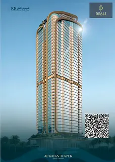 Studio for Sale in Watan Tower – Ajman Corniche | City View | Excellent Investment Opportunity Dow