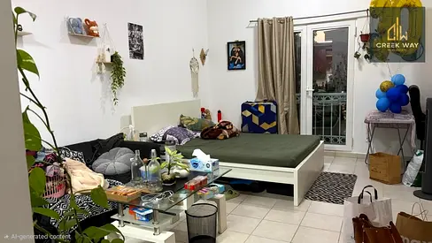 FURNISHED STUDIO WITH BALCONY FOR RENT