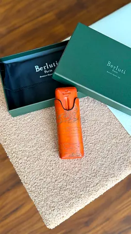 *BERLUTI* Cigar Case 2 Venezia Calf Leather *VIP QUALITY*