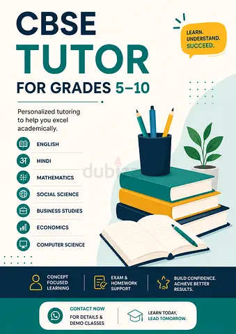 Personalized CBSE Home/Online Tutoring | Grades 5–10