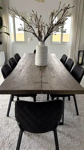 New Crate and Barrel Table and 8 Chattel & More Chairs