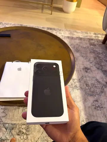 I phone 18 pro 256 Black