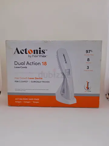 Actonis by Hairmax Dual Action 18 Laser Comb - Hair Growth Device (With Stand)