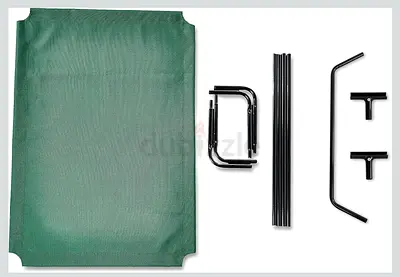 Brand new Elevated Outdoor Dog Bed with Mesh Surface and Metal Frame