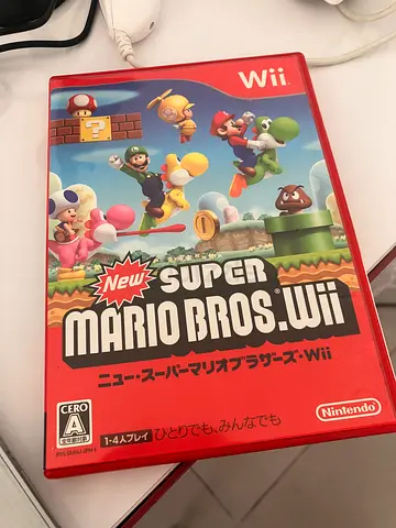 Super Mario Bros. Wii (Wii) - Original Game Case