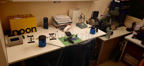 Complete Professional Swiss/European Watchmaker Workshop Setup – Turnkey Bench