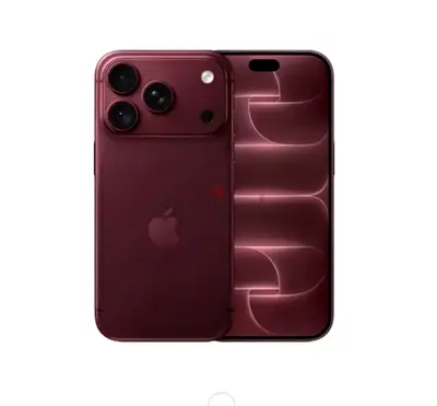 Apple iPhone 18 Pro max - Burgundy,box packed