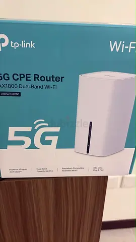 TP-Link Archer AX1800 Dual Band Wi‑Fi 5G CPE Router (like new) - Archer NX200