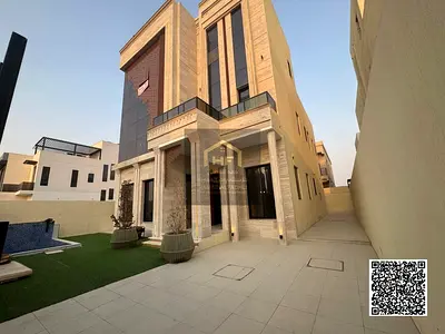 فيلا فاخرة للبيع على الطريق الرئيسي | مسبح | جاهزة للسكن | ملكية حرة في عجمان