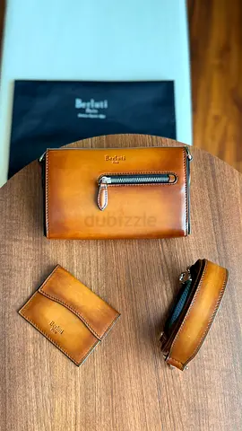 BERLUTI* Un Jour De Poche Messenger Venezia Calf Leather