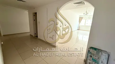 🔥 3 Bedrooms + Living Room in Al Majaz 3 — Master Maid’s Room — AC & Maintenance Covered by the Owner — Free Gym & Swimming Pool — AED 70,000 Annuall