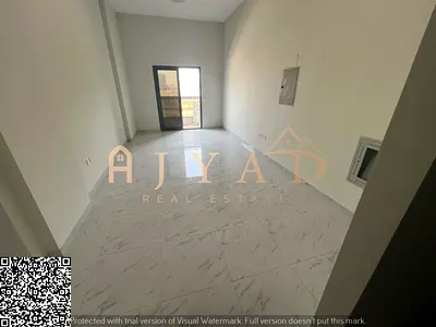 For annual rent in Ajman, 2BR apartment with balcony in Al Jurf 3, close to all services and Dubai & Sharjah exits. Easy payment plans.