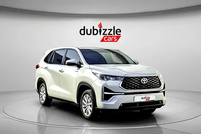 AED 1581/month | 2024 Toyota Innova HyCross | GCC Specs | Ref#524415