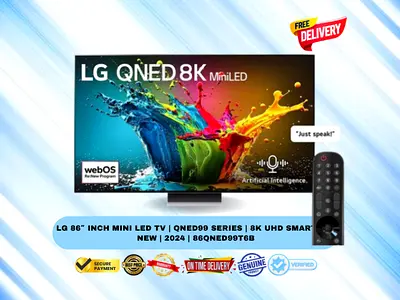 LG 86″ Inch Mini LED TV | QNED99 Series | 8K UHD Smart TV | New | 2024 | 86QNED99T6B
