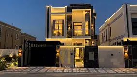 Villa for sale in Al Muwaihat 3. Features: Corner plot (street and side alley access) • Central ai