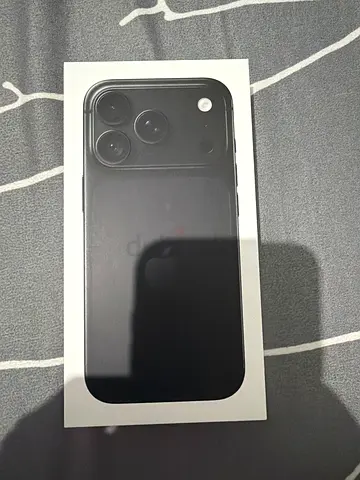 Apple iPhone 18 Pro - Graphite, new in box 512 sealed pack uae tdra