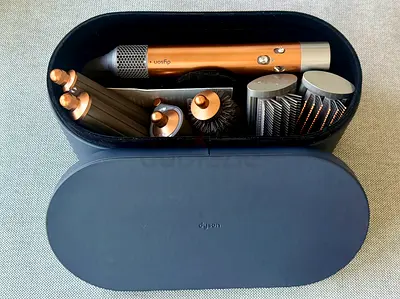 Dyson Airwrap Multi-Styler Long, Complete Set, Nickel/Copper Color
