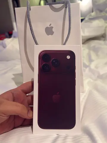iPhone 18 Pro (256GB) - Burgundy,
Sealed with Apple invoice