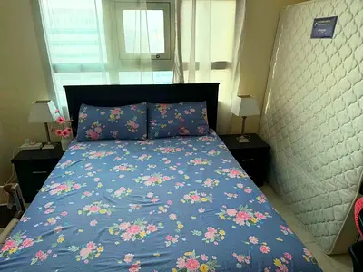 New bed frame (sizes 160 & 180) and side table.