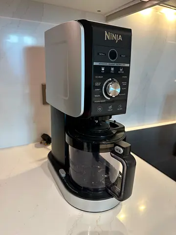 Ninja CREAMi Deluxe – Ice Cream & Frozen Treat Maker – [Excellent] Con
