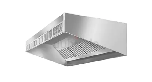 Stainless Steel Industrial Kitchen Exhaust Hood