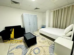 Luxury second-occupancy studio with separate kitchen and open view. Fully furnished. ✨ Ajman, Al N