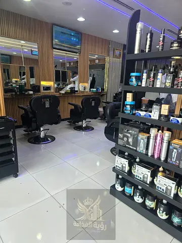 The Most Stunning Mens Barbershop on Al Buhairah Corniche 170 Sqm Convertible to Ladies Salon with Valid License and Landlord AC