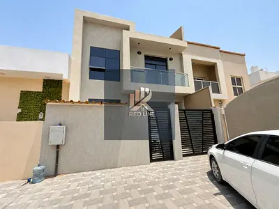 🏡 فيلا 5 غرف للإيجار | مجلس وصالة | بجوار المسجد | الزاهية – عجمان ✨