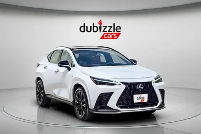 AED 2204/month | 2022 Lexus NX-Series NX 350 F Sport | GCC Specs | Ref#519576