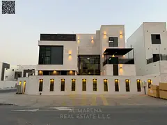 Al Helio 2 – Ajman | Corner Villa | 6 Bedrooms | Two Floors + Roof | 5,000 sq. ft. Built-up Area |