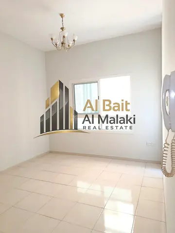 1-Bedroom Apartment with Living Room for Annual Rent in Al Majaz 3, Built-in Wall Wardrobe, No Admi