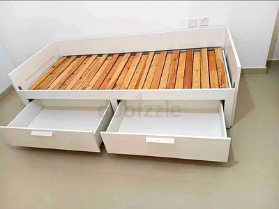 Ikea bremenes bed with mattress 2