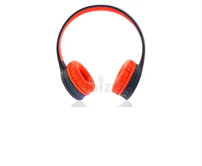 Toshiba Wireless on-ear headphones — orange/black
