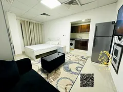 Fully furnished studio with new furniture, in a prime location in Al Nuaimiya 1