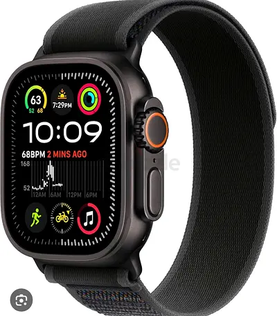 Apple Watch Ultra 2 style Smartwatch (Black) - Good Condition at 1399