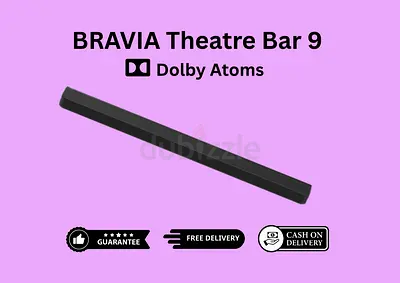 BRAVIA Theatre Bar 9 Flagship Single Soundbar Sound Dolby Atmos HT-A9000 - Free Delivery - Warranty