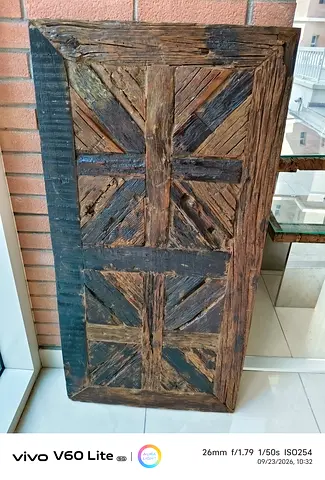 NICE RAILWAY WOOD WALL DECO