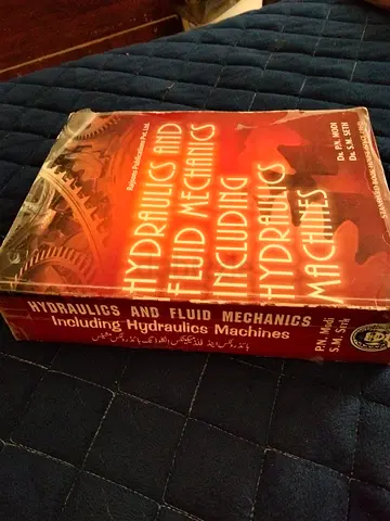 Hydraulic and fluid mechanics including hydraulic machines