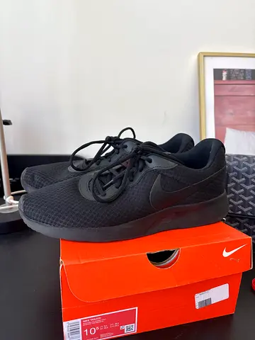 Nike Tanjun Triple Black Running Shoes