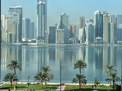 HOT OFFER!FULLY SPACIOUS!CORNISH VIEW 1BHK WITH BALCONY NEAT AND CLEAN BUILDING ONLY FOR FAMILY JUST 27K IN AL MAJAZ 1