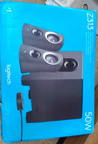 Logitech Z313 2.1 Speaker System (50W) - brand new never used, Complete