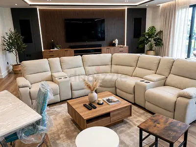 Corlan recliner sofa