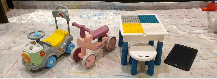 Kids Ride & Play Set
